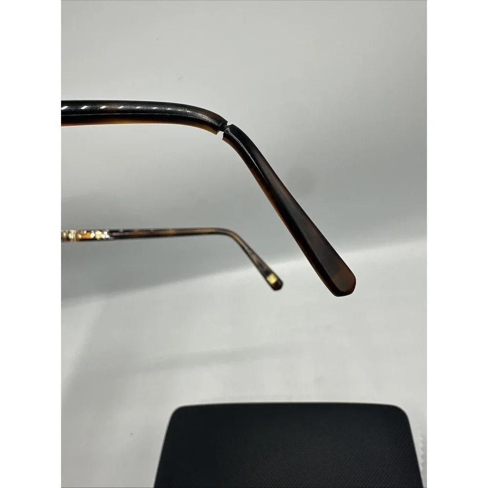 Marchon NYC Eyeglasses Frame M-4003 210 Women Brown Rectangle Full Rim 54-16-140